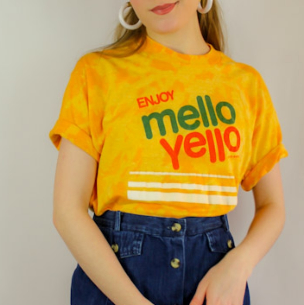 Vintage Mellow Yellow Tee